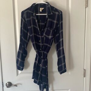 Harper Heritage flannel dress